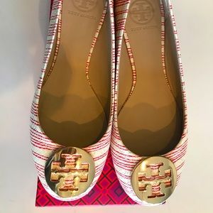 Tory Burch - Piano Stripe Reva Ballet Falt